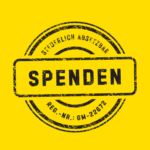 Spenden sind steuerlich absetzbar; Registrierungsnummer GM-22672